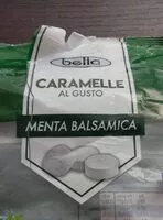 Mängden socker i Caramelle al gusto menta