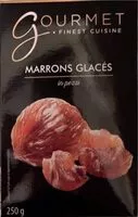 Mängden socker i Marrons Glacés