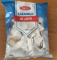 Mängden socker i caramelle al lattw