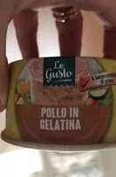 Mängden socker i Pollo in gelatina