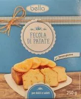 Mängden socker i Fecola di patate