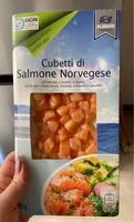 Mängden socker i Cubetti di Salmone Norvegese
