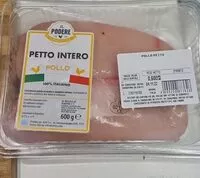 Mängden socker i Petto di pollo