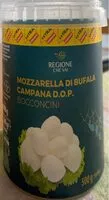 Mängden socker i Mozzarella di bufala cambagna d.o.p. Bocconcini