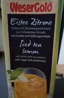 Mängden socker i iced tea lemon