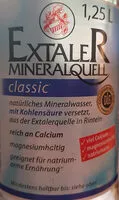 Mängden socker i Extaler MineralQuell