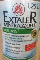Mängden socker i Natürliches Mineralwasser