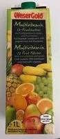 Mängden socker i Multicutamun 12 fruits