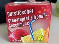 Mängden socker i Durstlöscher Granatapfel-Zitrone
