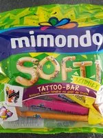 Mängden socker i Tattoo-Bar