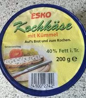 Mängden socker i Kochkäse mit Kümmel