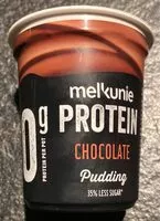 Mängden socker i Melkunie protein chocolade pudding