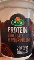 Mängden socker i Protein chocolate flavour pudding