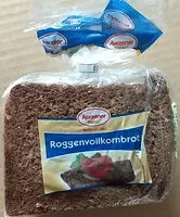 Mängden socker i Roggenvollkornbrot, Aerzener Brot