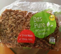 Mängden socker i Das Pure Haferbrot mit Ölsaaten