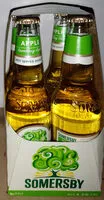 Mängden socker i Somersby Cider 4er-Pack - Apple