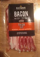 Mängden socker i Bacon - Thick Cut