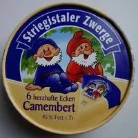Mängden socker i Camembert