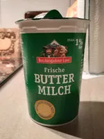 Mängden socker i Buttermilch