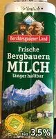 Mängden socker i Frische Bergbauern Milch