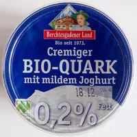 Mängden socker i Cremiger Bio-Quark mit mildem Joghurt