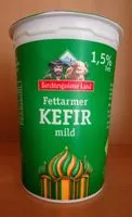Mängden socker i Fettarmer Kefir mild