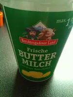 Mängden socker i Frische Buttermilch