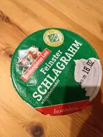 Mängden socker i Schlagrahm