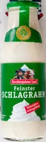 Mängden socker i Berchtesgadener Land Feinster Schlagrahm