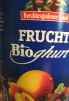 Mängden socker i Frucht. Bioghurt