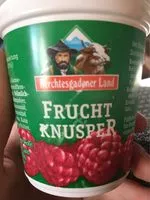 Mängden socker i Frucht & Knusper Himbeere