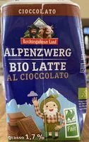 Mängden socker i Alpenzwerg Bio Schokomilch