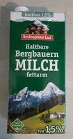 Mängden socker i Haltbare Bergbauernmilch fettarm