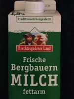 Mängden socker i Frische Bergbauern Milch fettarm