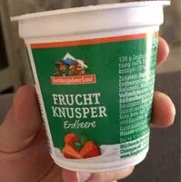Mängden socker i Frucht Knusper Erdbeere