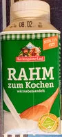 Mängden socker i S-Rahm zum Kochen-1,19€/5.8