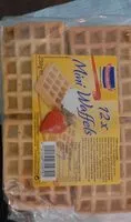 Mängden socker i Mini waffels