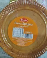 Mängden socker i Pan di Spagna