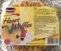 Mängden socker i Heart Waffles
