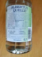 Mängden socker i Mineralwasser Sanft