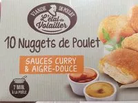 Mängden socker i Nuggets de Poulet