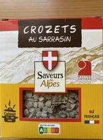Mängden socker i Crozets au sarrasin