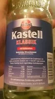 Mängden socker i Kastell Klassik mit Kohlensäure