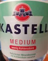 Mängden socker i Kastell medium