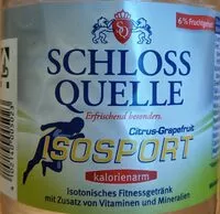 Mängden socker i ISO Sport Citrus-Grapefruit