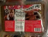 Mängden socker i Protein Toast