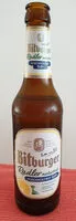 Mängden socker i Bitburger Radler naturtrüb alkoholfrei 0.0%
