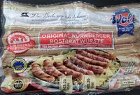 Mängden socker i Original Nürnberger Rostbratwürste