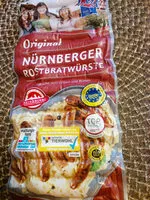Mängden socker i Nürnberger Rostbratwürste