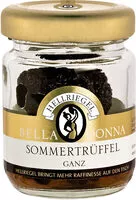 Mängden socker i Hellriegel Bella Donna Sommertrüffel schwarz, ganz
